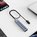 mbeat 7-Port USB Hub with Dual USB-A & USB-C Connector-6