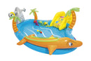 Bestway 273L Inflatable Sea Life Water Fun Park Pool with Slide - 2.8m x 87cm-1