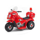 Children's Electric Ride-on Motorcycle (Red) Rechargeable, Up To 1Hr-1