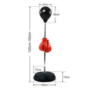 Free-Standing Boxing Set: PU Punching Ball & Boxing Gloves-2