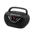 Portable CD/Cassette Player with AM/FM Radio Speaker-2
