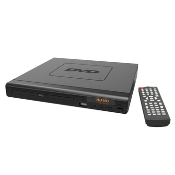 Mini-Size DVD Player (Black) w/ Multi-Region Set-up & Compact Size - 0