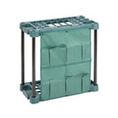 Organising Storage Rack for Garden Tools (Green) & Keep the Shed Tidy-1