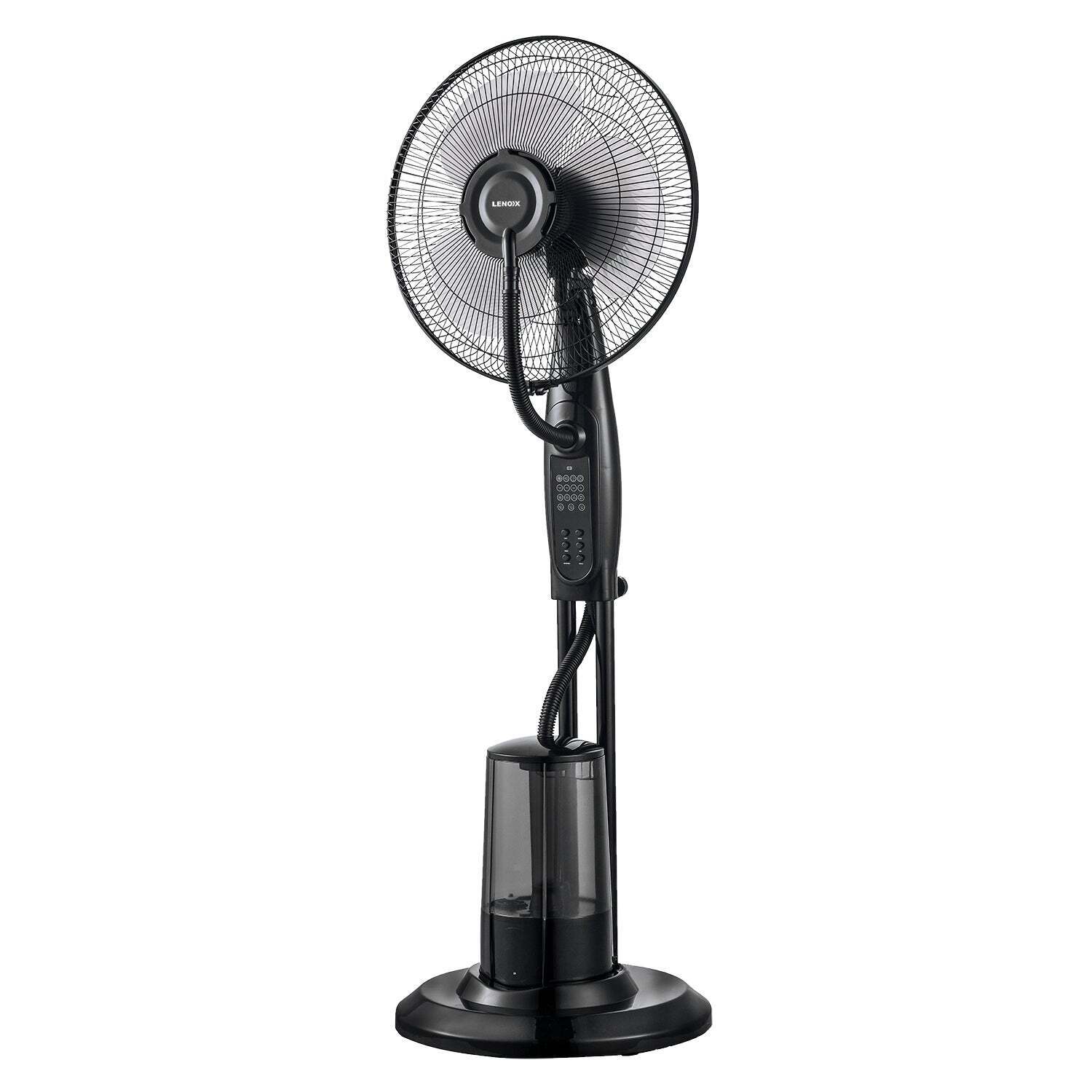 Freestanding Air Cooling Fan w/Misting Water Spray, W40cm, H1.2m + RC - 0