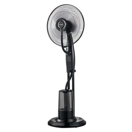 Freestanding Air Cooling Fan w/Misting Water Spray, W40cm, H1.2m + RC - 0
