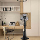 Freestanding Air Cooling Fan w/Misting Water Spray, W40cm, H1.2m + RC-4