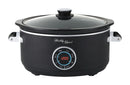 6.5L Digital Slow Cooker w/ Ceramic Pot, 300W, LED, 3 Programs-1