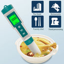 7 In 1 PH Meter TDS/EC/Salt/Temp Water Quality Monitor Tester Pen Pool Aquarium-9