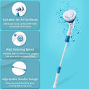 5PCS Rechargeable Spin Scrubber Electric Turbo Scrub Cleaning Brush Cordless Kit-3