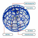 2pcs BLUE Flying Ball Mini Hand UFO Toys Drone Helicopter Hover Quadcopter Kids Toys Gifts-2