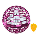 2pcs PURPLE Flying Ball Mini Hand UFO Toys Drone Helicopter Hover Quadcopter Kids Toys Gifts-4