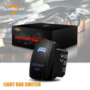 Auxbeam LED Switch+Switching Lines ON-OFF For 12V/24V Car Motorcycles Buses RVs-1