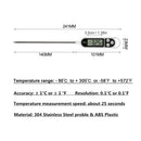 Digital Cooking Kitchen Thermometer Food BBQ Meat Water Temperature Probe Gauge-2
