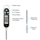Digital Cooking Kitchen Thermometer Food BBQ Meat Water Temperature Probe Gauge-4