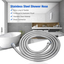 5 FT Handheld Shower Head Hose 1.5m Bathroom Stainless Steel Shower Water Tube-8