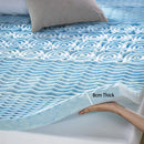 7 Zone Memory Foam Topper Mattress Toppers Cool Gel Pad Mat Medium Firm 8cm Thick 183cm x 203cm-5