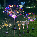 Colourful Fireworks 150 LED Fairy String Lights Starburst Solar Xmas Garden Night Lamp Hot NEW-7