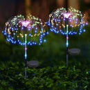 Colourful Fireworks 180 LED Fairy String Lights Starburst Solar Xmas Garden Night Lamp Hot NEW-5