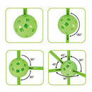 175pcs Kids Construction Fort Building Kit Castles 3D Play House Tent Toy Gift-8