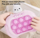 Rechargeable 3 Types Pop Push it Game Controller Sensory Fidget Toy Electronic Whack Mole pink-3