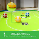 The Indoor Casual Golf Mat Game Set Stick Chipping Cage Games With 16 Grip Balls-7