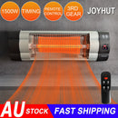 Infrared Electric Wall Heater Patio Bathroom Heat Waterproof Strip with Remote-1