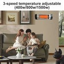 Infrared Electric Wall Heater Patio Bathroom Heat Waterproof Strip with Remote-2