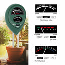 1x Soil PH Tester Water Moisture 3 in 1 Test Meter Kit For Garden Plant Testing-8