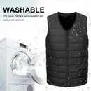 L Electric Vest Heated Jacket USB Thermal Warm Heat Pad Winter Body Warmer Unisex-8