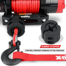 X-BULL Electric Winch 12V 6000LBS Synthetic Rope Wireless remote ATV UTV Boat Trailer 4WD-6