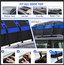 X-BULL Car Roof Cargo Bag Rooftop Cargo Carrier 100% Waterproof Top Luggage Bag for All Vehicles-8