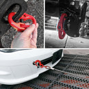 2X 6mm Hammerlock+ Eye Sling Hook Safety Chain Caravan Trailer connecting Extend-8