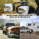 Towing Mirrors Clip on Multi Fit Clamp On Towing Caravan 4X4 Trailer 4WD 20 Pairs-7