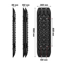 X-BULL Recovery tracks Sand tracks KIT Carry bag mounting pin Sand/Snow/Mud 10T 4WD-black Gen3.0-4