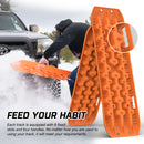 X-BULL Recovery tracks Sand tracks KIT Carry bag mounting pin Sand/Snow/Mud 10T 4WD-Orange Gen3.0-8