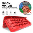X-BULL Recovery tracks 10T Sand Mud Snow 2 pairs Offroad 4WD 4x4 2pc 91cm Gen 2.0 - red-5