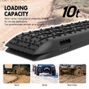 X-BULL Recovery Tracks Sand Track Mud Snow 1 pair Gen 2.0 Accessory 4WD 4X4 - Black-3