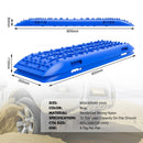 X-BULL Recovery tracks Sand tracks 2 pairs Sand / Snow / Mud 10T 4WD Gen 2.0 - blue-4