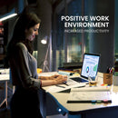 FORTIA 145W x 60D x 85D Dual-Motor 80kg Load Adjustable Sit-Stand Up R-Hand Sided Corner Desk - White/White Frame-7