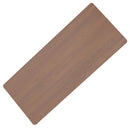 Fortia 140 x 60cm Desktop for Height Adjustable Electric Standing Desk, Walnut Style-1