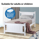 KINGSTON SLUMBER Single Wooden Bed Frame, Bedroom Furniture for Kids and Adults-7