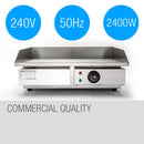 THERMOMATE Electric Griddle Grill BBQ Hot Plate Commercial Stainless Steel-12