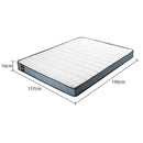 Kingston Slumber Mattress DOUBLE Bed Size Bonnell Spring Bedding Firm Foam Top 16CM-5