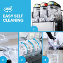 POLYCOOL 36L Slushie Machine Granita Commercial Slush Slurpee Maker Slushy Juice-9