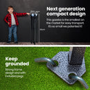 RED TRACK 3x3m Ultra Compact Folding Gazebo, Carry bag, Portable Outdoor Popup Marquee for Camping Beach, White-3