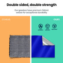 RED TRACK 3x3m Ultra Compact Folding Gazebo, Walls, Carry bag, Portable Outdoor Popup Marquee for Camping Beach, Navy Blue-5