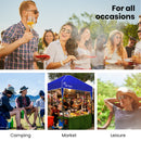 RED TRACK 3x3m Ultra Compact Folding Gazebo, Walls, Carry bag, Portable Outdoor Popup Marquee for Camping Beach, Navy Blue-8