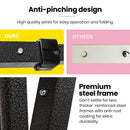 RED TRACK 3x3m Ultra Compact Folding Gazebo, Walls, Carry bag, Portable Outdoor Popup Marquee for Camping Beach, Black-4