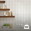 Ekkio Floating Shelf Set of 3 Black - Brown-4