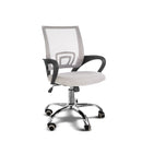 EKKIO Ergonomic Office Chair with Breathable Mesh Design and Lumbar Back Support (Grey)-1